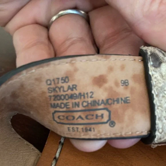 Coach Skylar Sandal Flip Flops - Picture 4 of 5